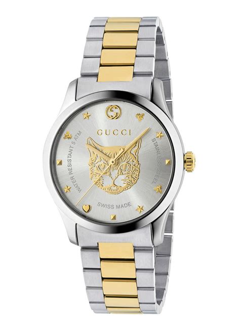 dames horloge gucci silver|gucci earrings for men.